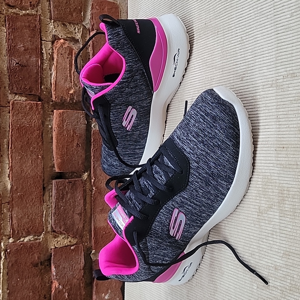 SKECHERS Lite-Weight Memory Foam Wide Fit Women's Athletic Shoes, Size 9